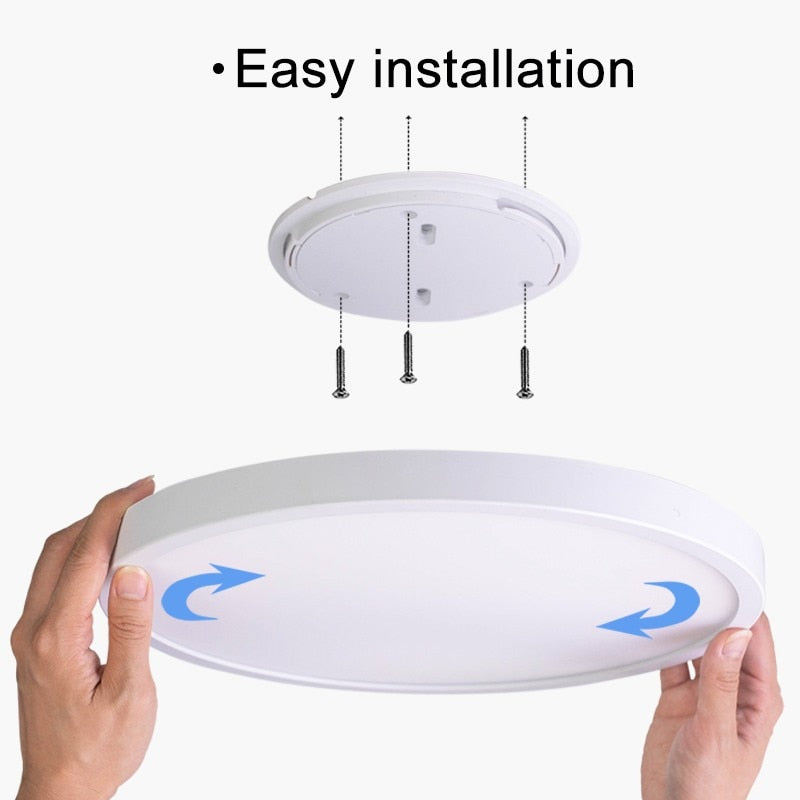 0.9inch Smart lamp Led ceiling lamp APP/ Remote Control Dimmable Indoor lighting for living room led lights for room Bedroom