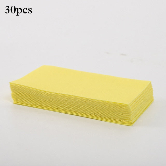 120PC Toilet Cleaner Sheet Mopping for Toilet Cleaning Household Hygiene Toilet Deodorant Yellow Dirt Toilet Cleaning Tool